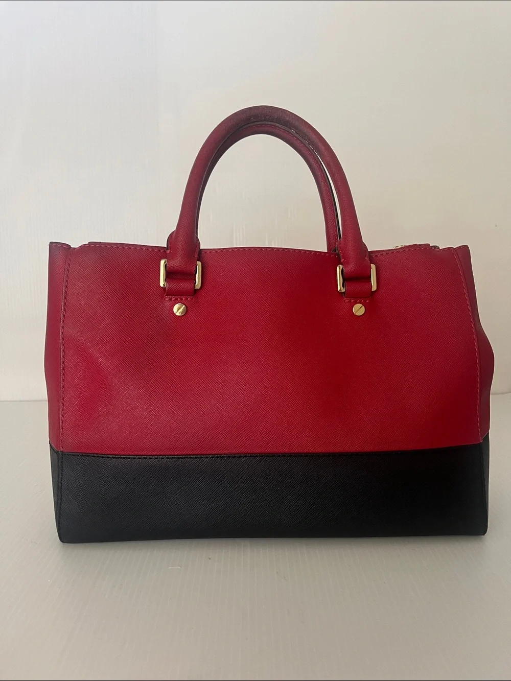 Michael Kors Saffiano Leather Satchel Bag